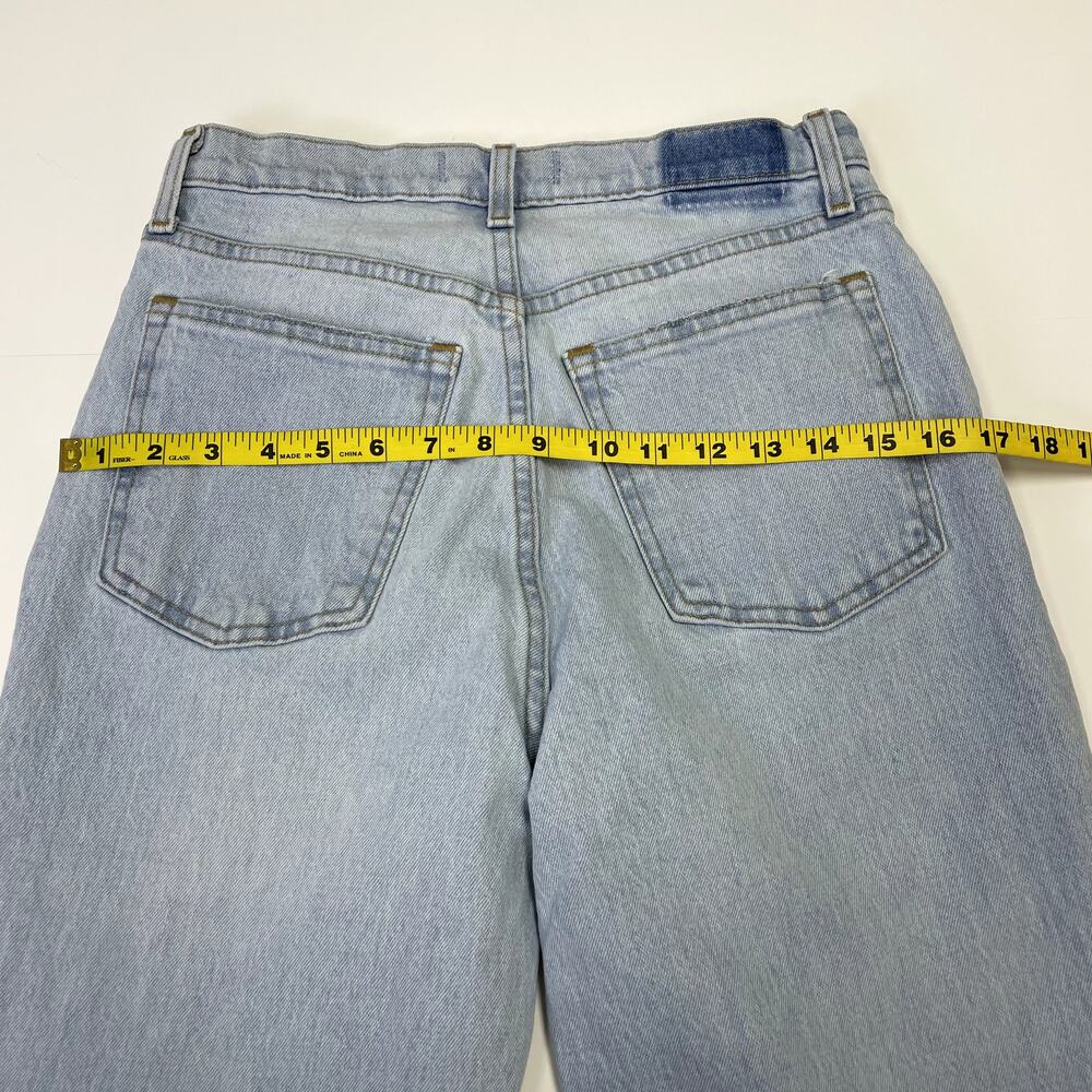 Abercrombie & Fitch 90s Straight Ultra High rise Jeans Size 28/6L - Picture 10 of 13